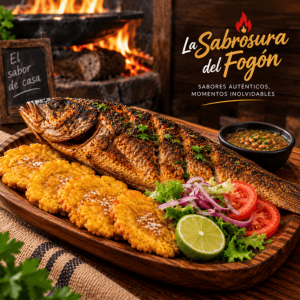 Pescado a la Leña