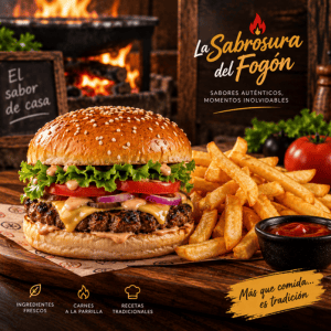 Hamburguesa del Fogón